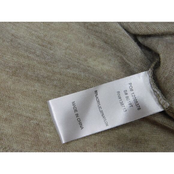 Woman's Doe & Row Oversized Tunic Top Tiered Bell Sleeves Sz. L Flowy Knit - Picture 8 of 9